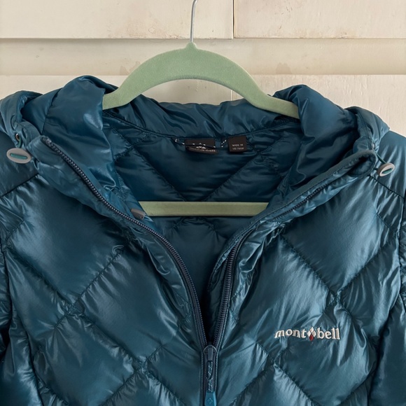 Montbell Superior Down Parka - Women's M, color:  Peacock - Picture 3 of 5